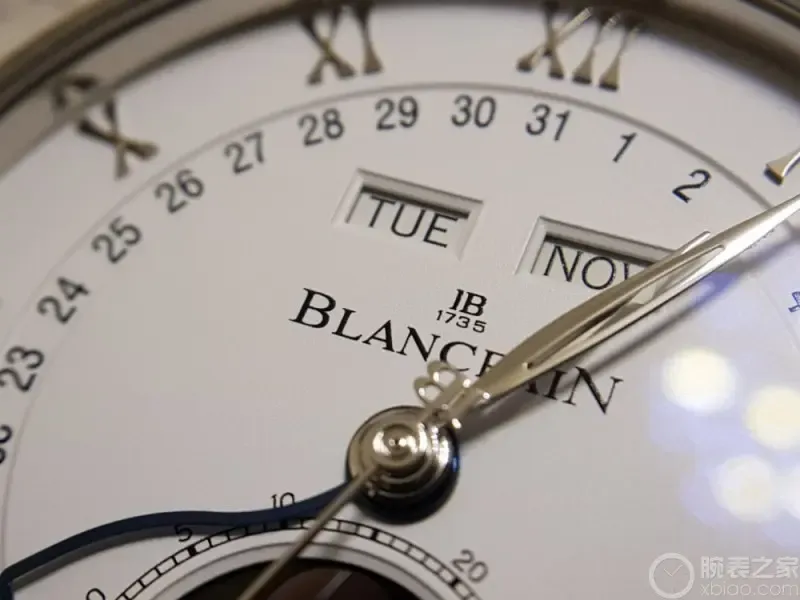 表城品鉴：OM厂宝珀6654V3月相细节实拍全解析