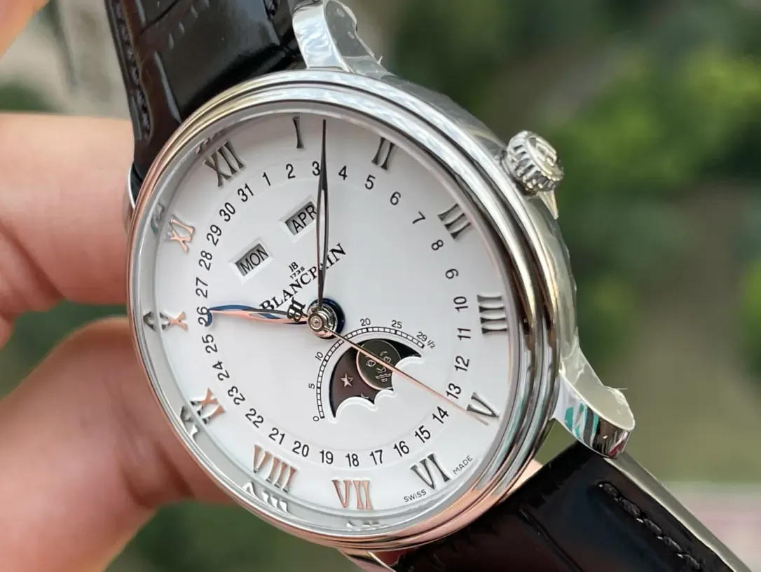 表城品鉴：OM厂宝珀6654V3月相细节实拍全解析