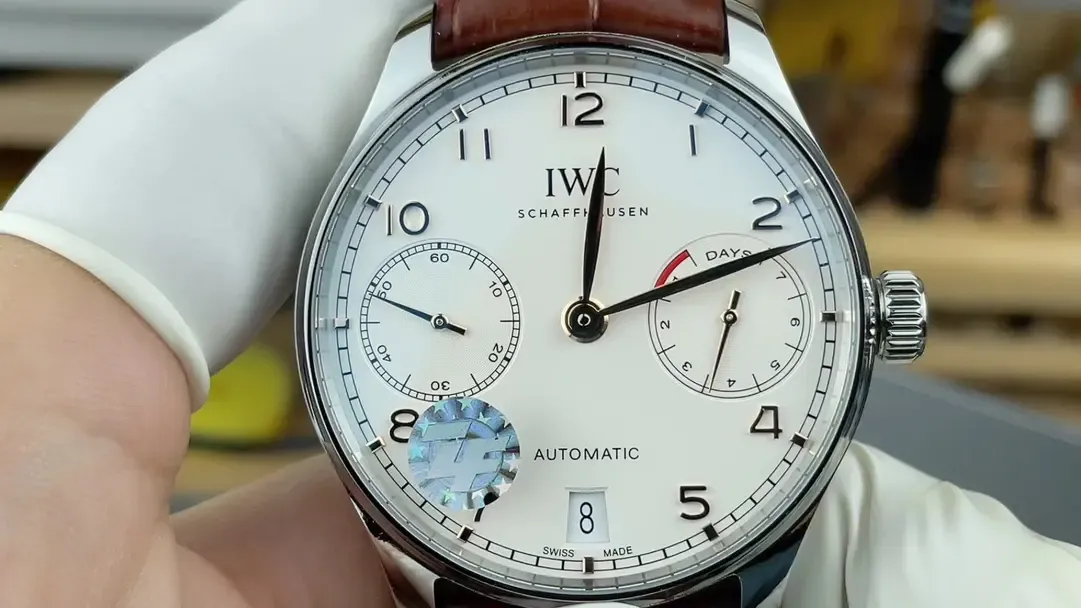 复刻神作！ZF厂万国葡七金针白盘V5版机芯深度拆解