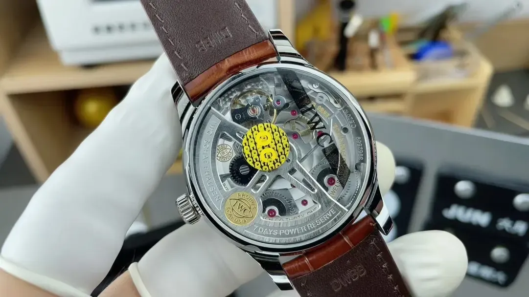 复刻神作！ZF厂万国葡七金针白盘V5版机芯深度拆解