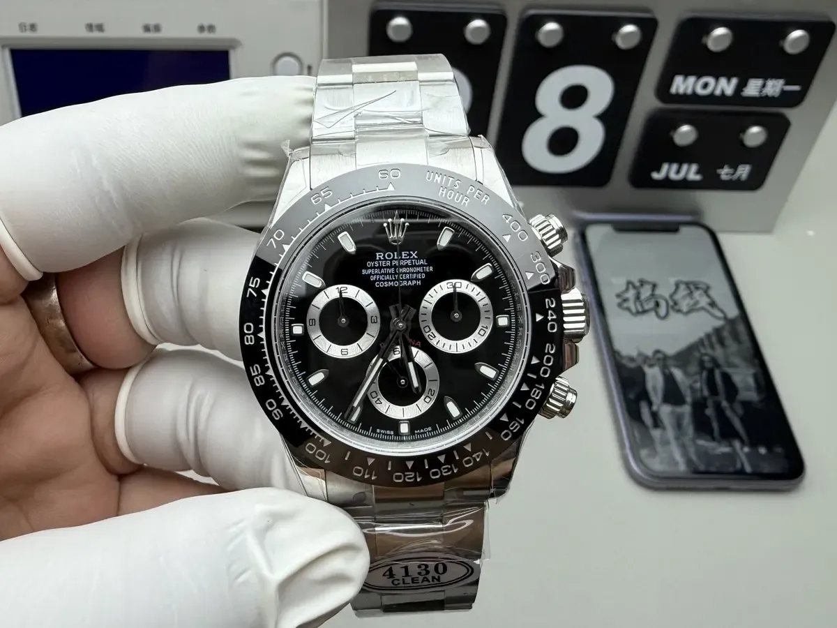 Clean厂劳力士迪通拿116500黑陶迪：满配出厂，无需改装