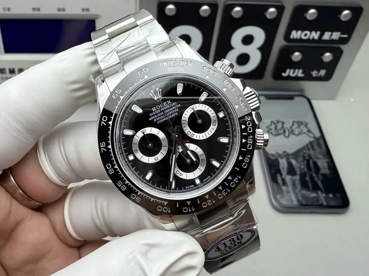 Clean厂劳力士迪通拿116500黑陶迪：满配出厂，无需改装