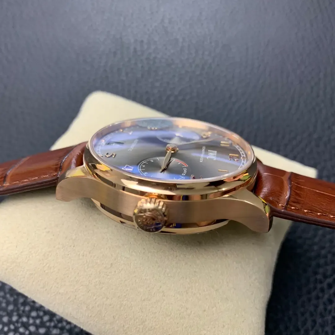 ZF厂万国葡七IW500702玫瑰金灰盘值得买吗