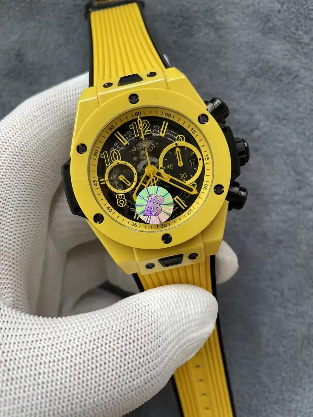 BBF宇舶大爆炸UNICO 441黄陶瓷评测及真假对比