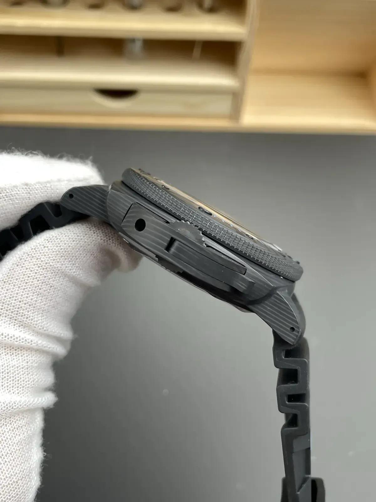 VS厂沛纳海PAM01616碳纤维，夜光效果及细节实拍