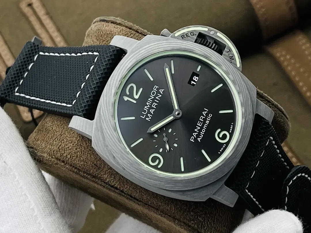 VS厂沛纳海1119碳纤维深度评测，真假对比细节实拍