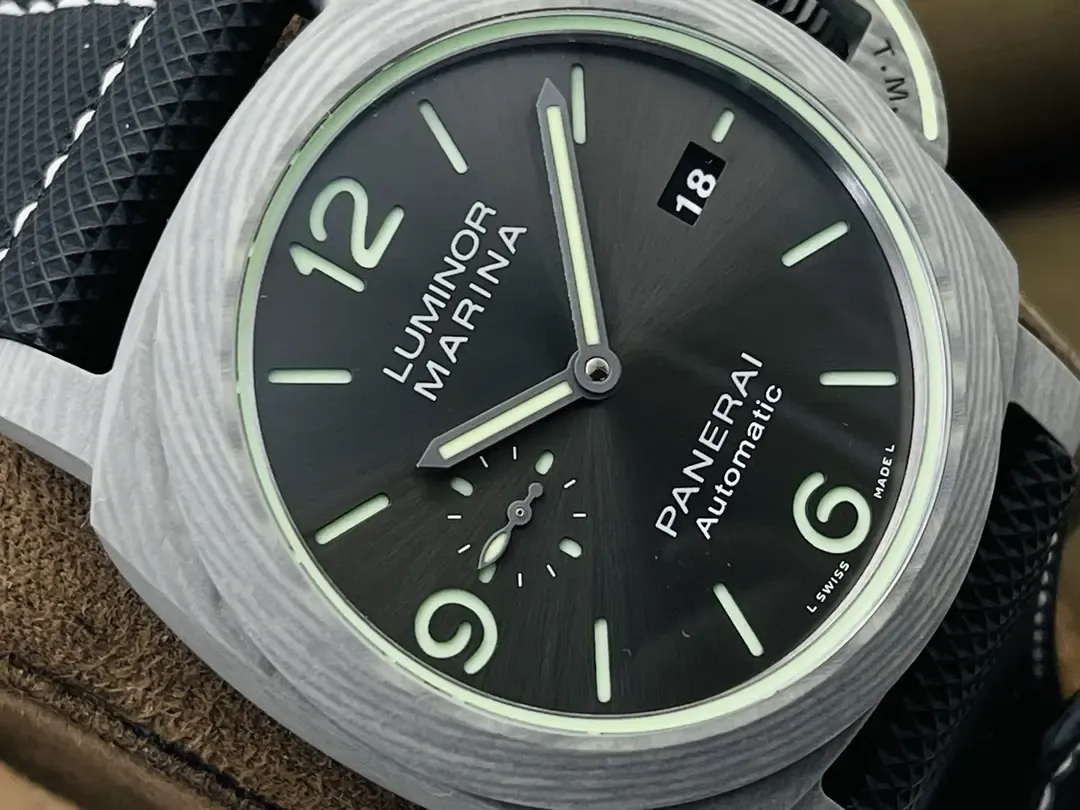 VS厂沛纳海1119碳纤维深度评测，真假对比细节实拍