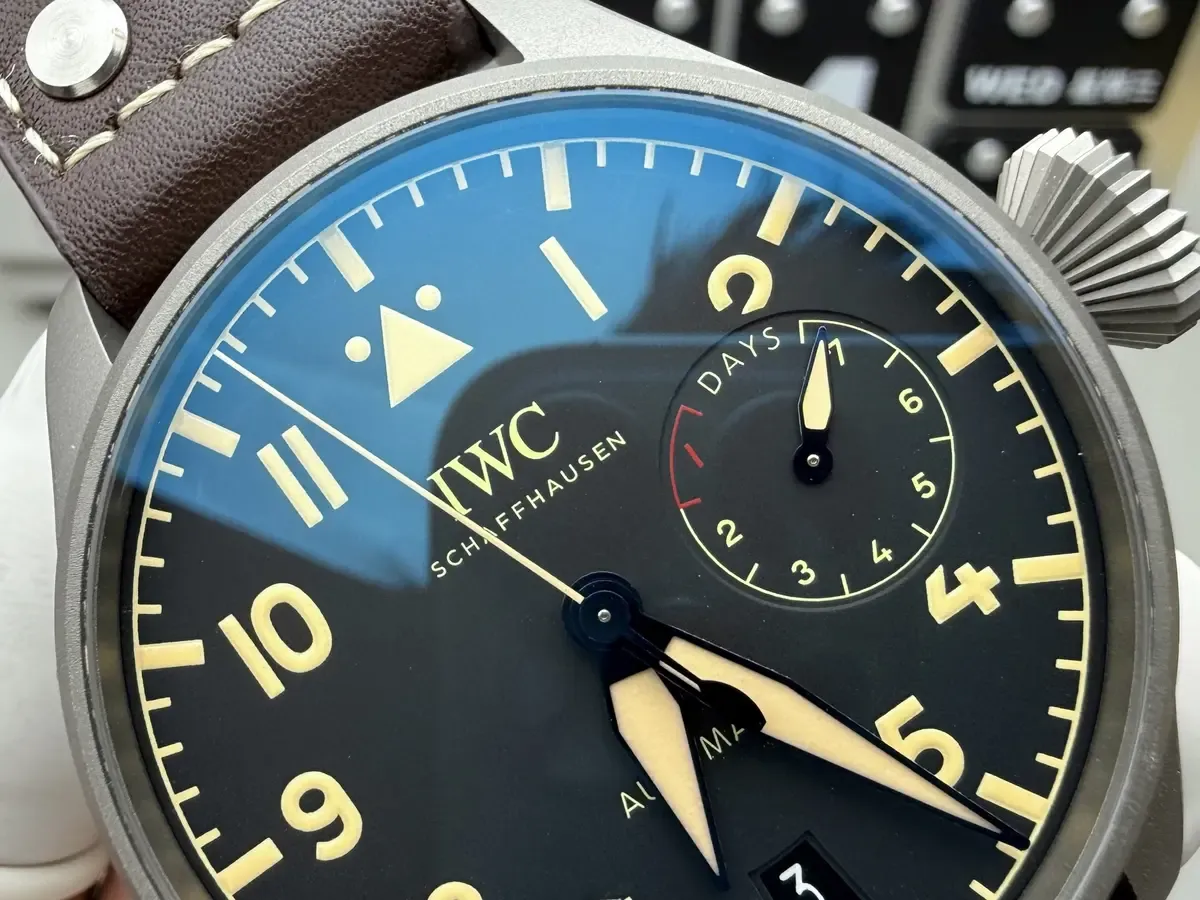 ZF厂万国大飞IW501004钛壳大飞评测：天花板的细节魅力！