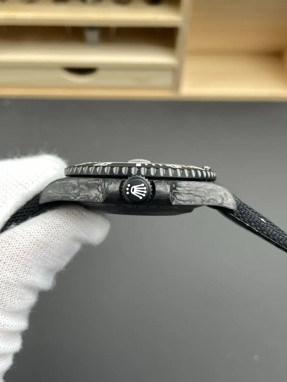 VS厂碳纤维水鬼质量怎么样？DIW改装版本细节全解析