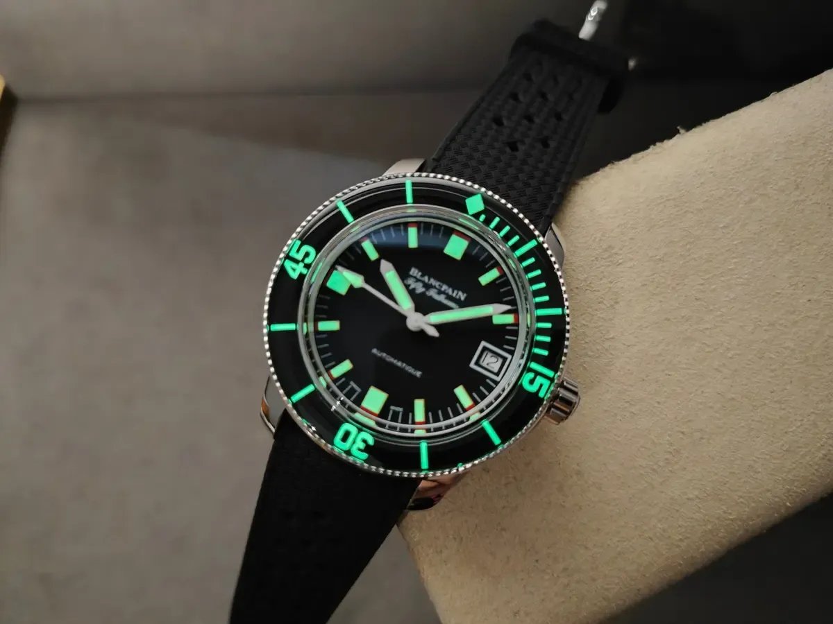 GS厂宝珀梭子鱼5008D无辐射版本细节怎么样