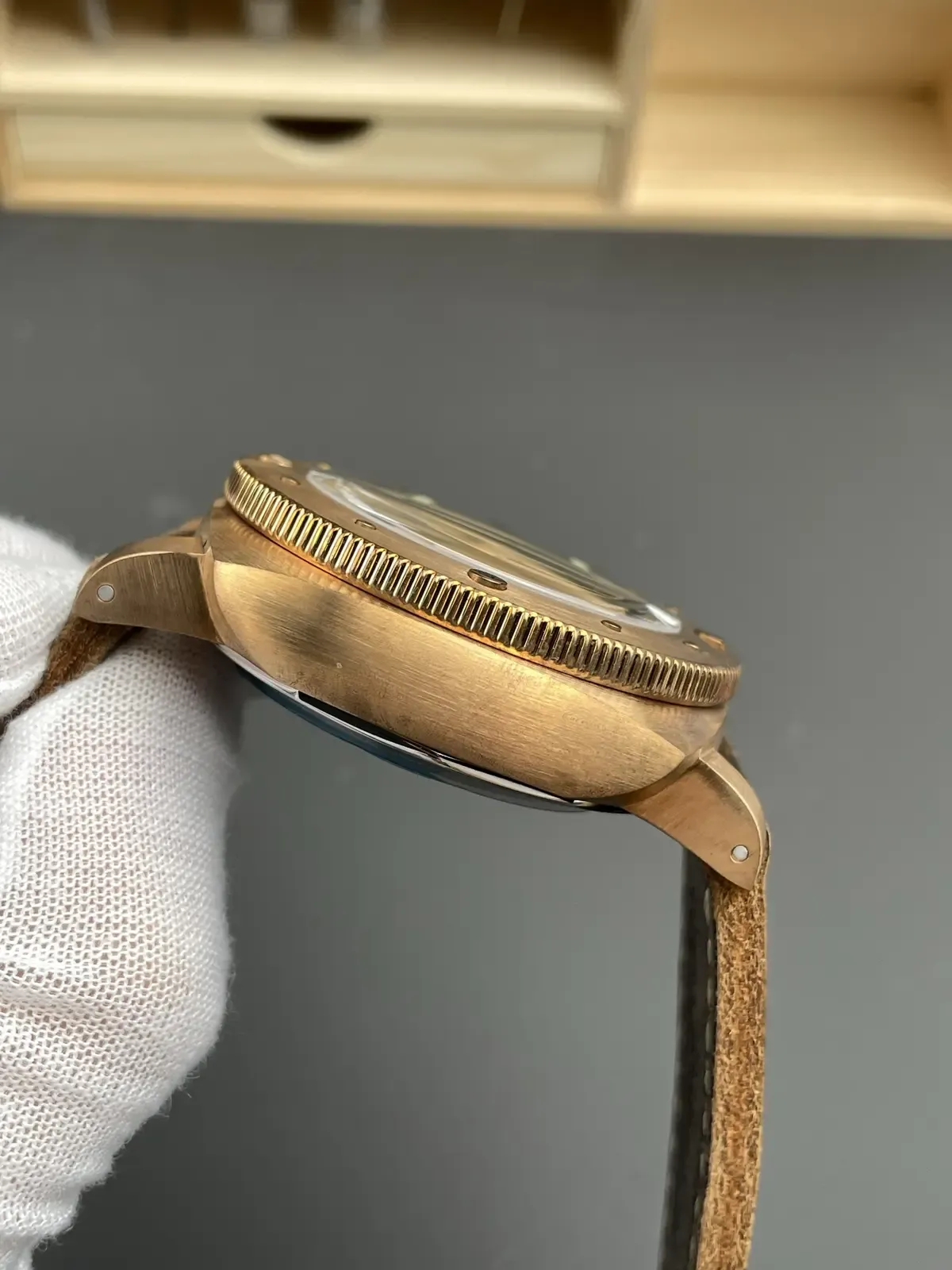 VS厂沛纳海PAM00382青铜最新版本详解