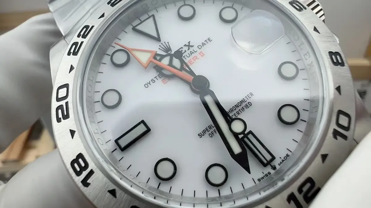 VS厂劳力士探险家二代评测：3285机芯对比正品细节