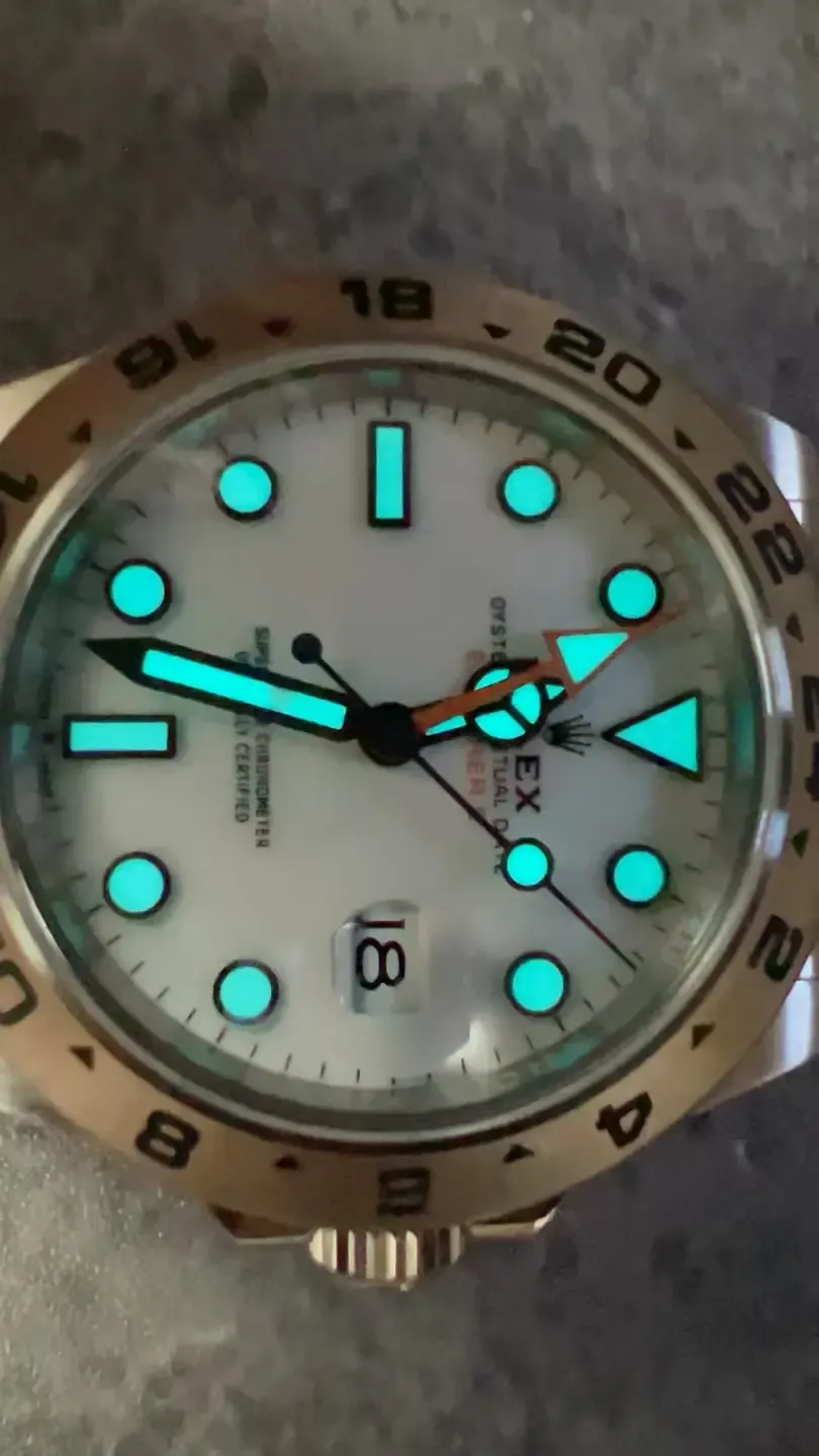 VS厂劳力士探险家二代评测：3285机芯对比正品细节