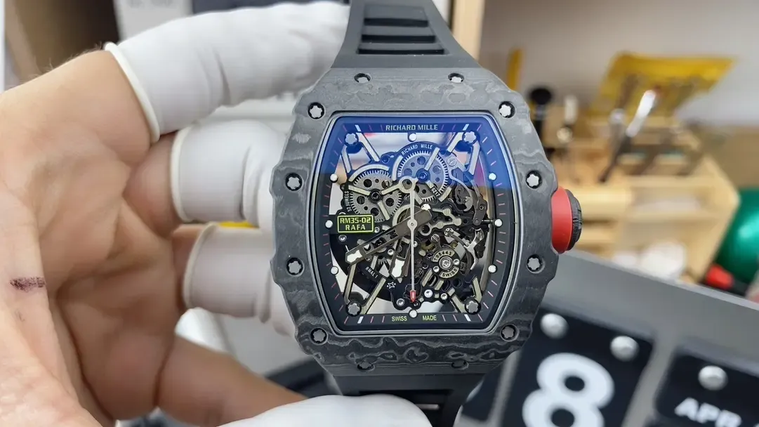 T+厂理查德米勒RM35-02：飞轮真实可动，秒杀其他版本！