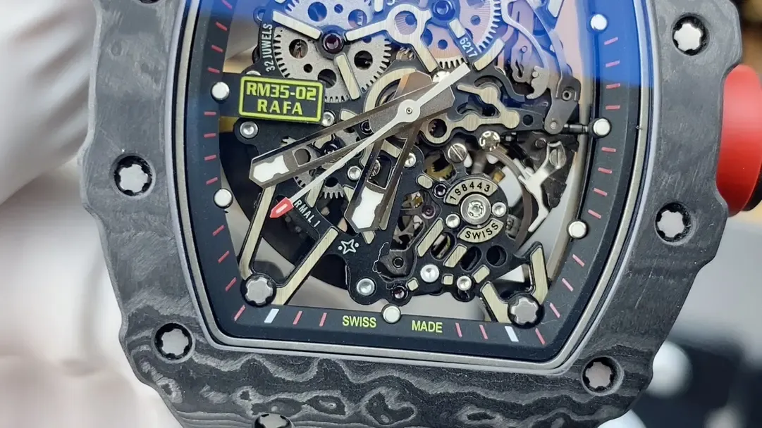 T+厂理查德米勒RM35-02：飞轮真实可动，秒杀其他版本！