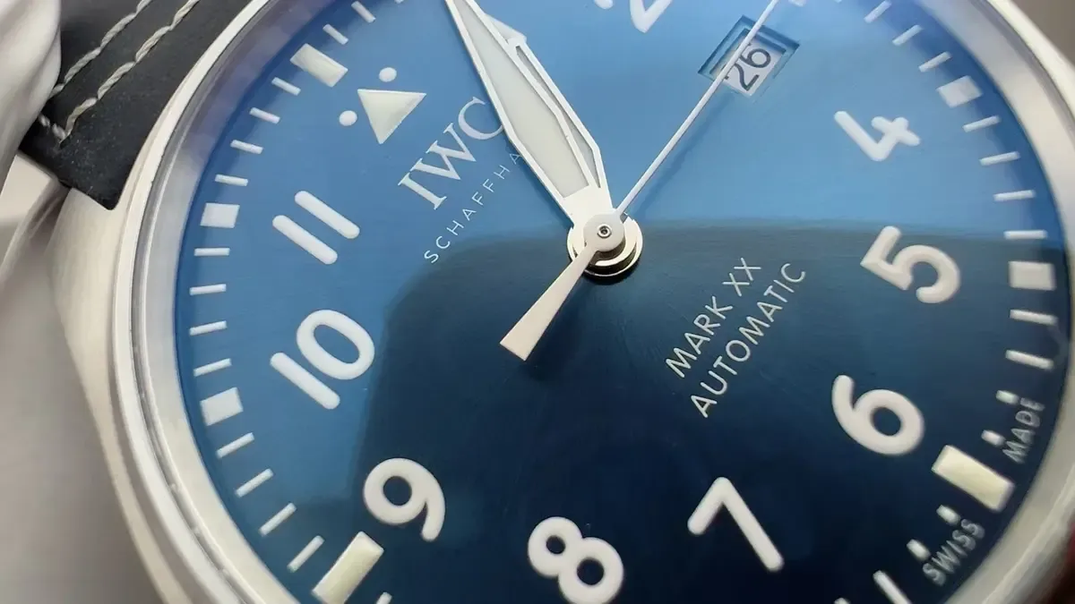 V7厂万国飞行员马克二十，细节还原度高达98%！