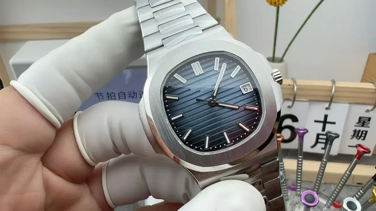 3K厂鹦鹉螺5811G白金版，细节还原度如何？