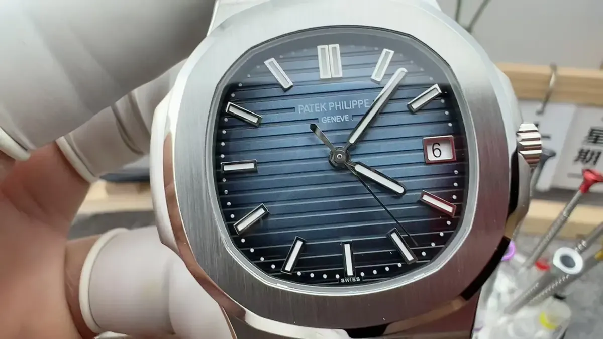 3K厂鹦鹉螺5811G白金版，细节还原度如何？