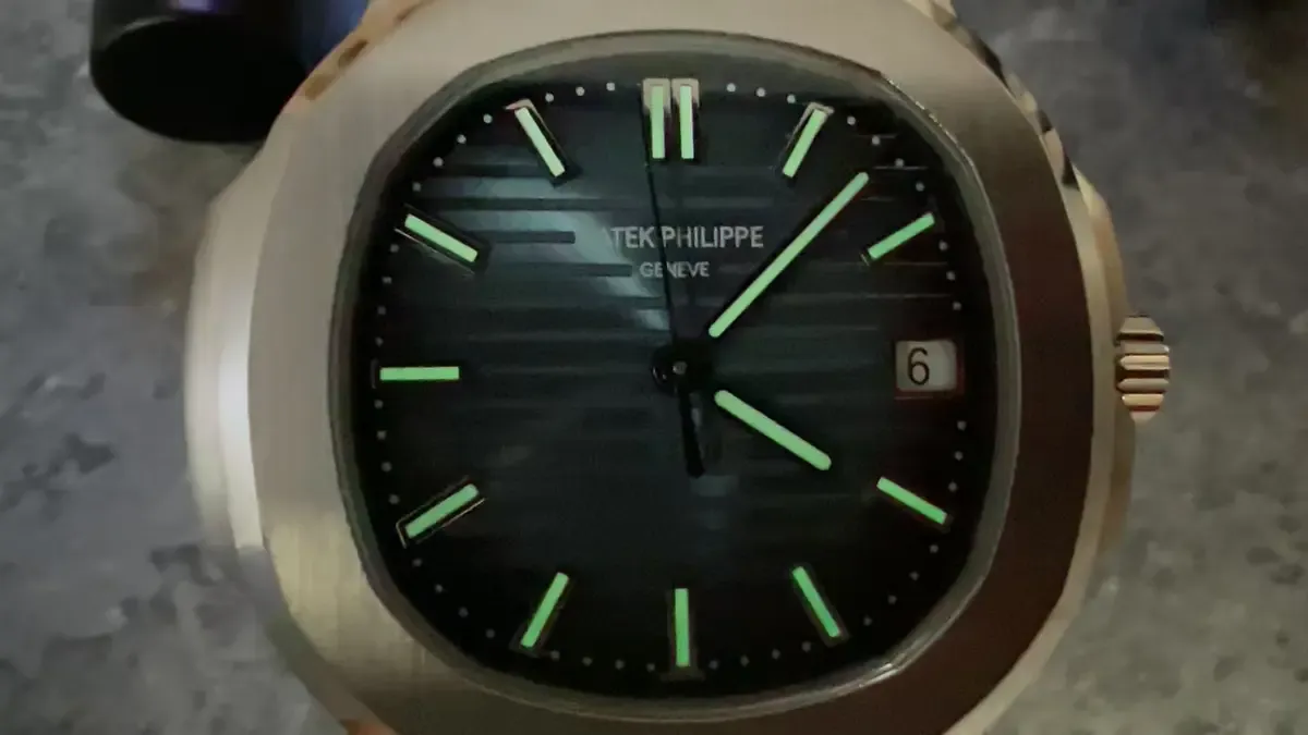 3K厂鹦鹉螺5811G白金版，细节还原度如何？