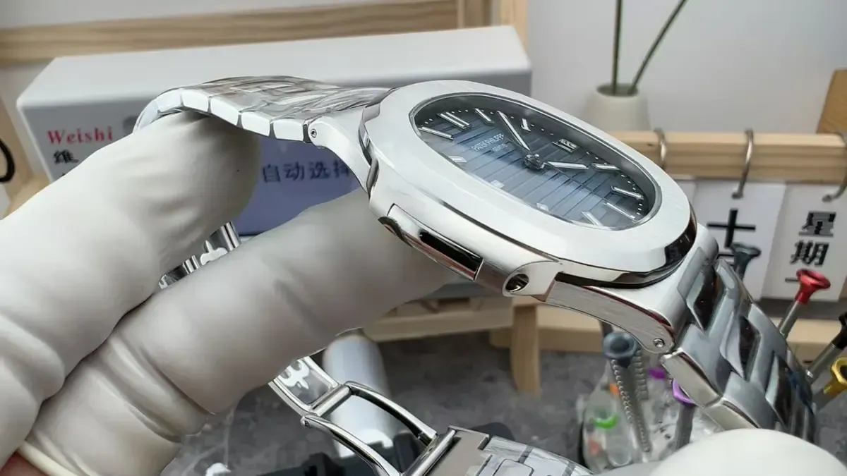 3K厂鹦鹉螺5811G白金版，细节还原度如何？