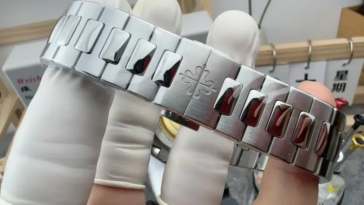 3K厂鹦鹉螺5811G白金版，细节还原度如何？