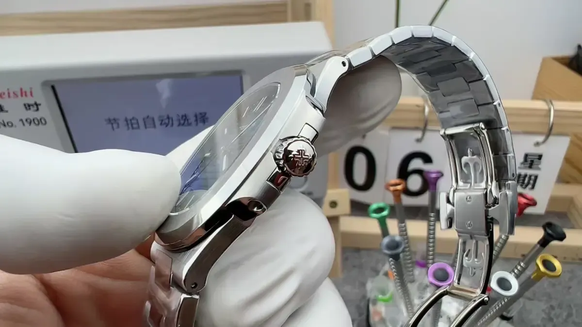 3K厂鹦鹉螺5811G白金版，细节还原度如何？