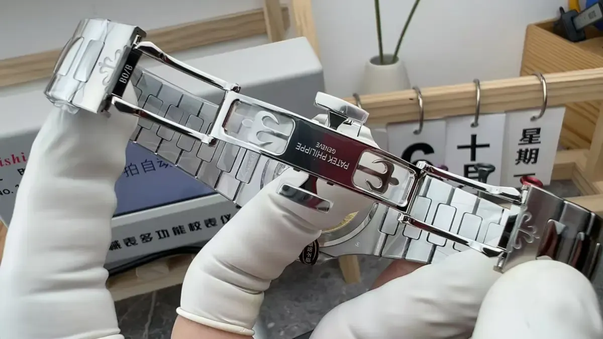 3K厂鹦鹉螺5811G白金版，细节还原度如何？