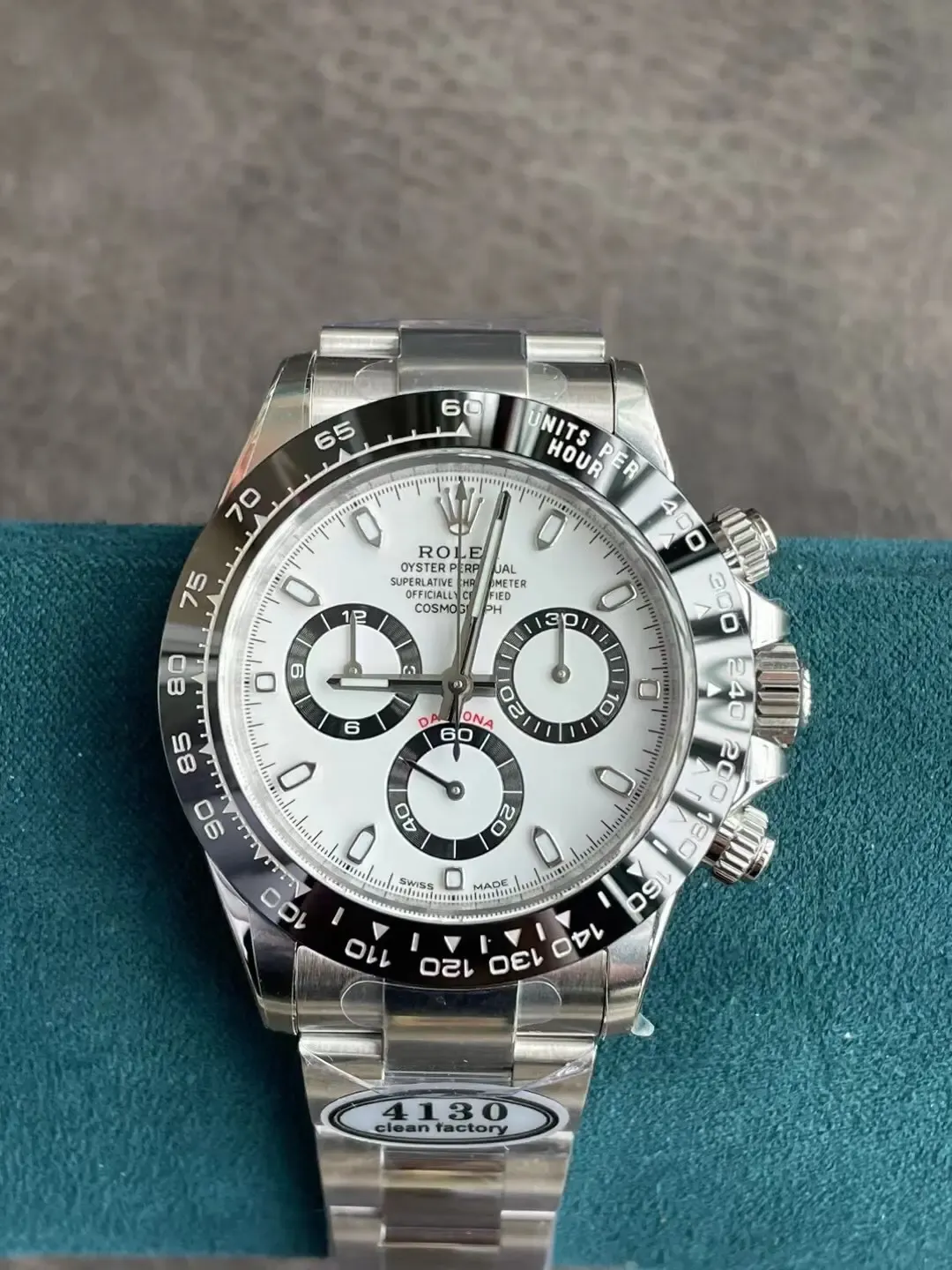 C厂V3熊猫迪对比APS厂：劳力士迪通拿的细节对决