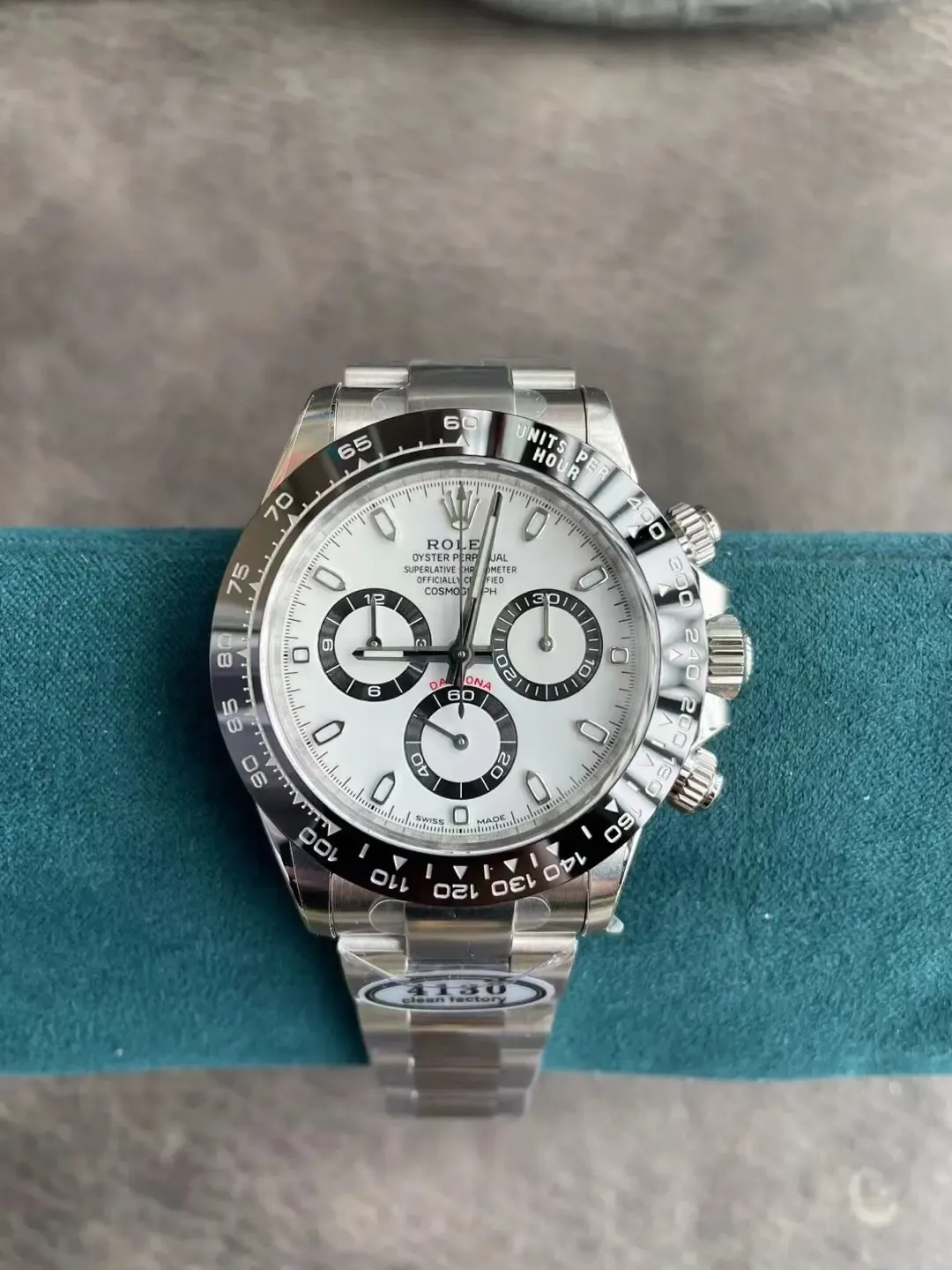 C厂V3熊猫迪对比APS厂：劳力士迪通拿的细节对决