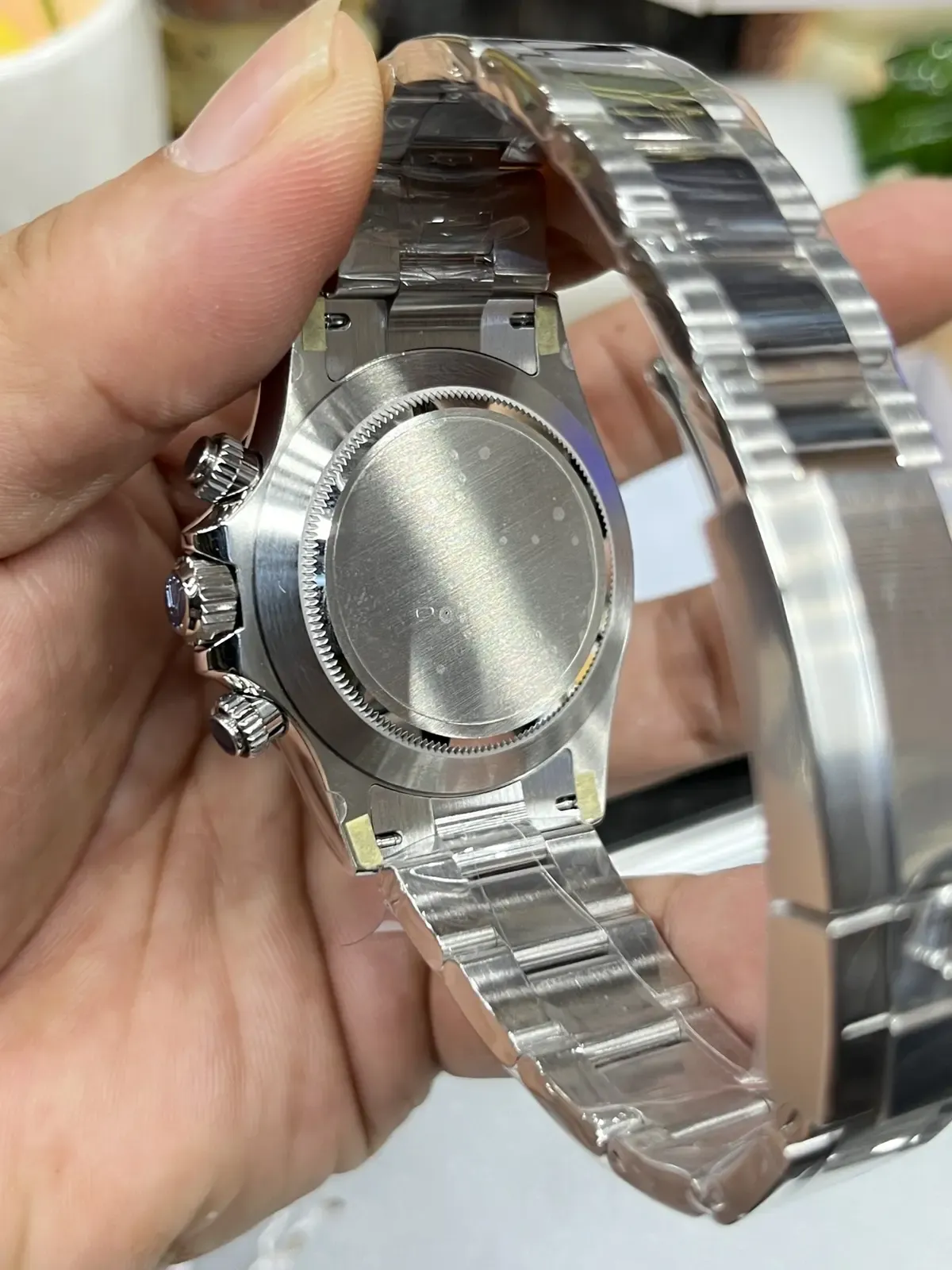 C厂V3熊猫迪对比APS厂：劳力士迪通拿的细节对决