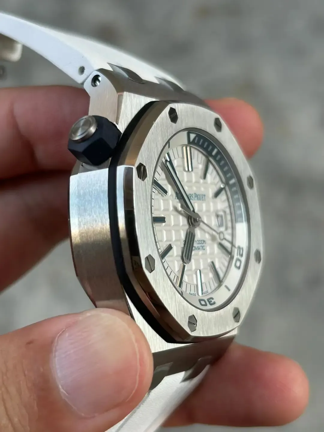 APS厂爱彼15710四分之一蓝评测：3120一体机芯值得买吗