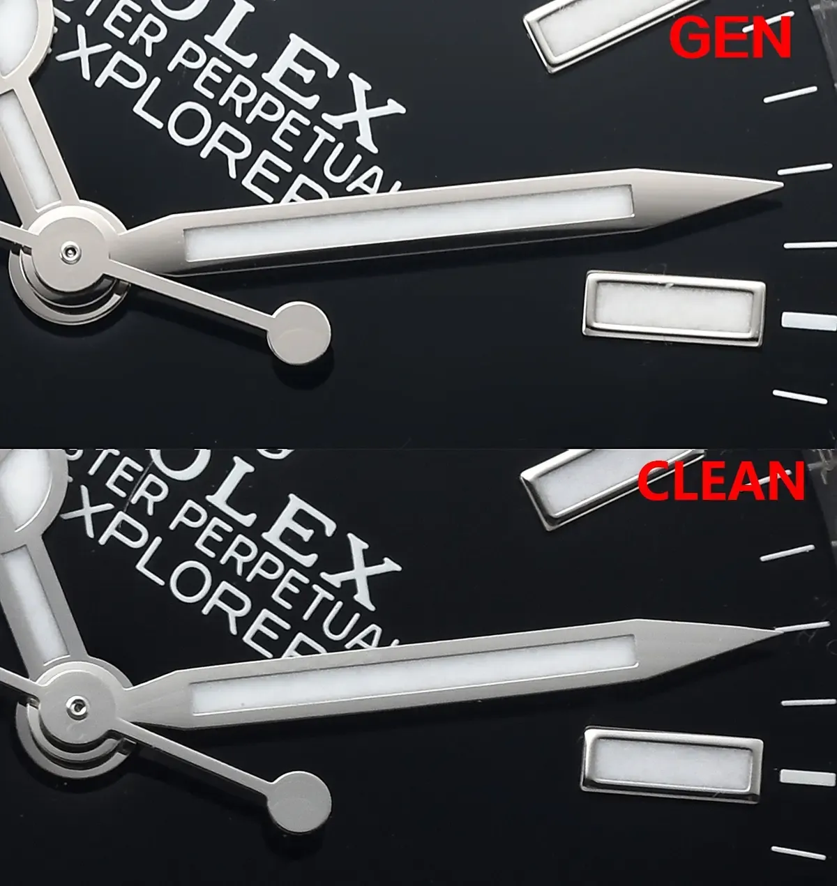 Clean厂劳力士探一39真假对比评测，还原度有多高？