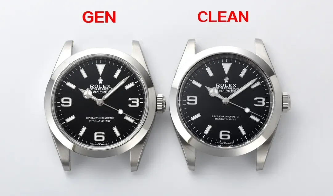 Clean厂劳力士探一39真假对比评测，还原度有多高？