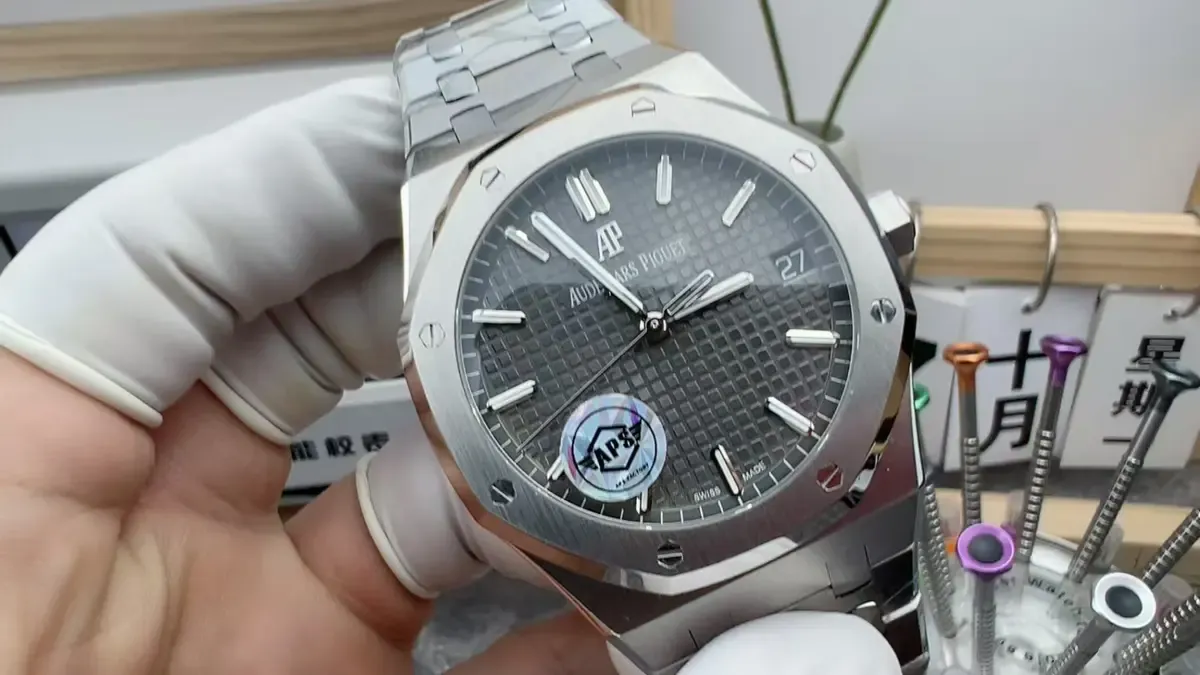 APS厂爱彼15500ST灰盘V3盘面细节评测（新手必看）