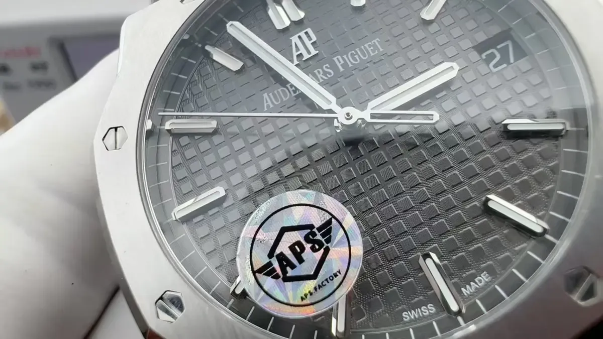 APS厂爱彼15500ST灰盘V3盘面细节评测（新手必看）