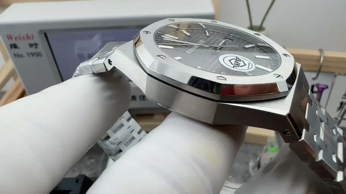 APS厂爱彼15500ST灰盘V3盘面细节评测（新手必看）