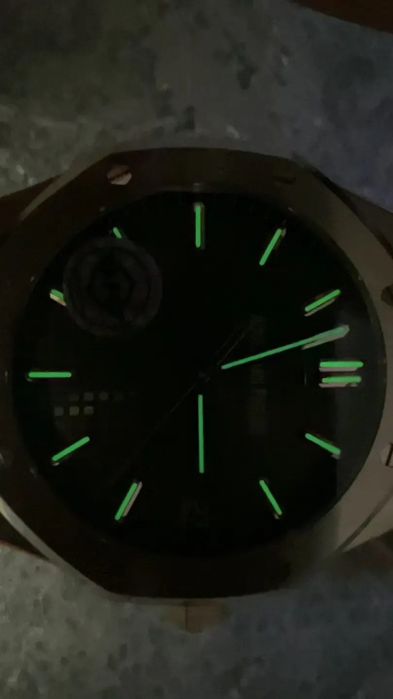 APS厂爱彼15500ST灰盘V3盘面细节评测（新手必看）