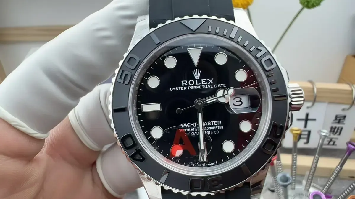 VS厂劳力士白金游艇评测：钨钢配重149克真假难辨