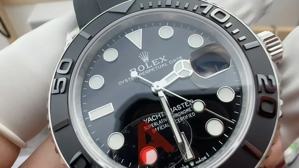 VS厂劳力士白金游艇评测：钨钢配重149克真假难辨