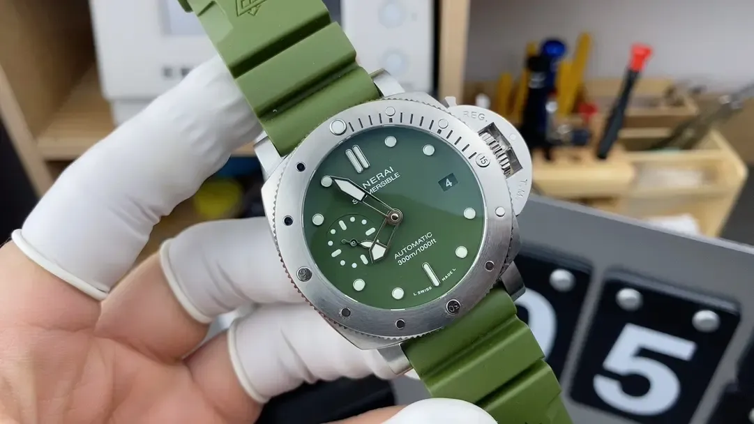 如何识别真VS厂沛纳海1055复刻表？实测技巧大公开