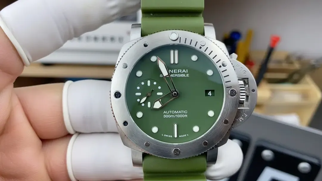 如何识别真VS厂沛纳海1055复刻表？实测技巧大公开