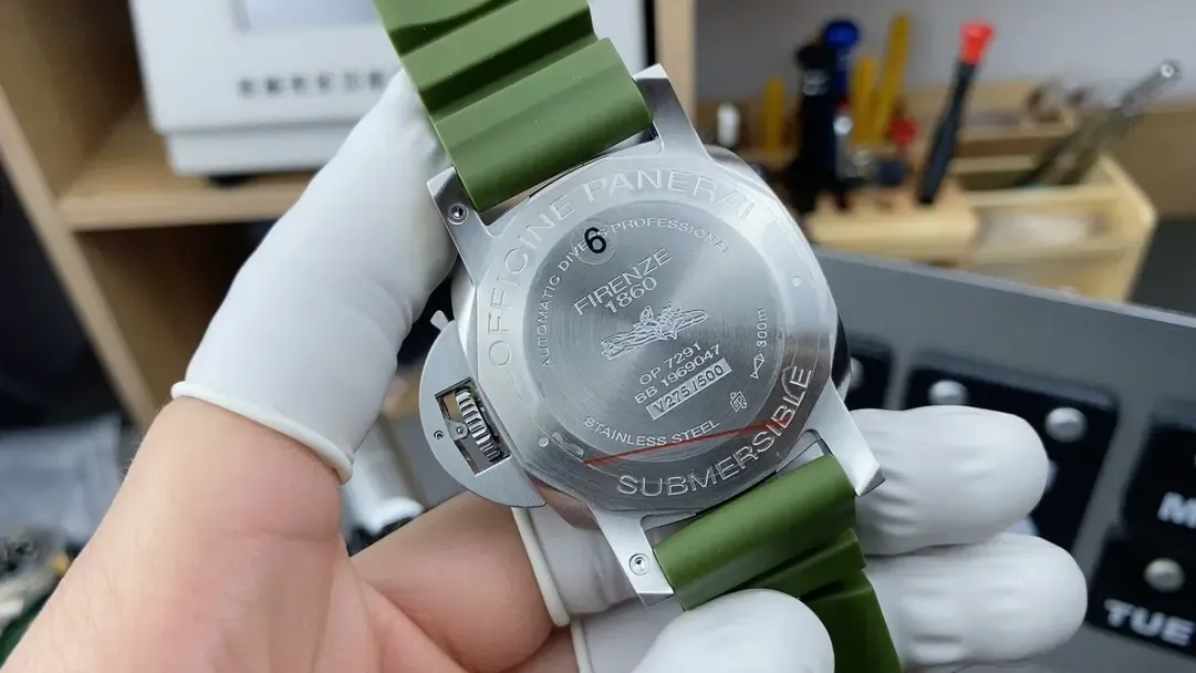 如何识别真VS厂沛纳海1055复刻表？实测技巧大公开