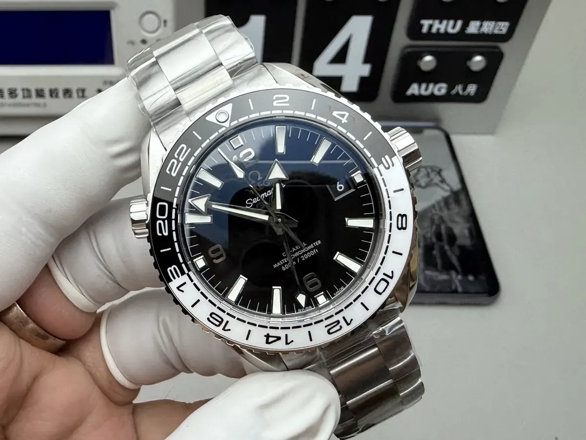 VS欧米茄海马600GMT太极圈，新手鉴别手册