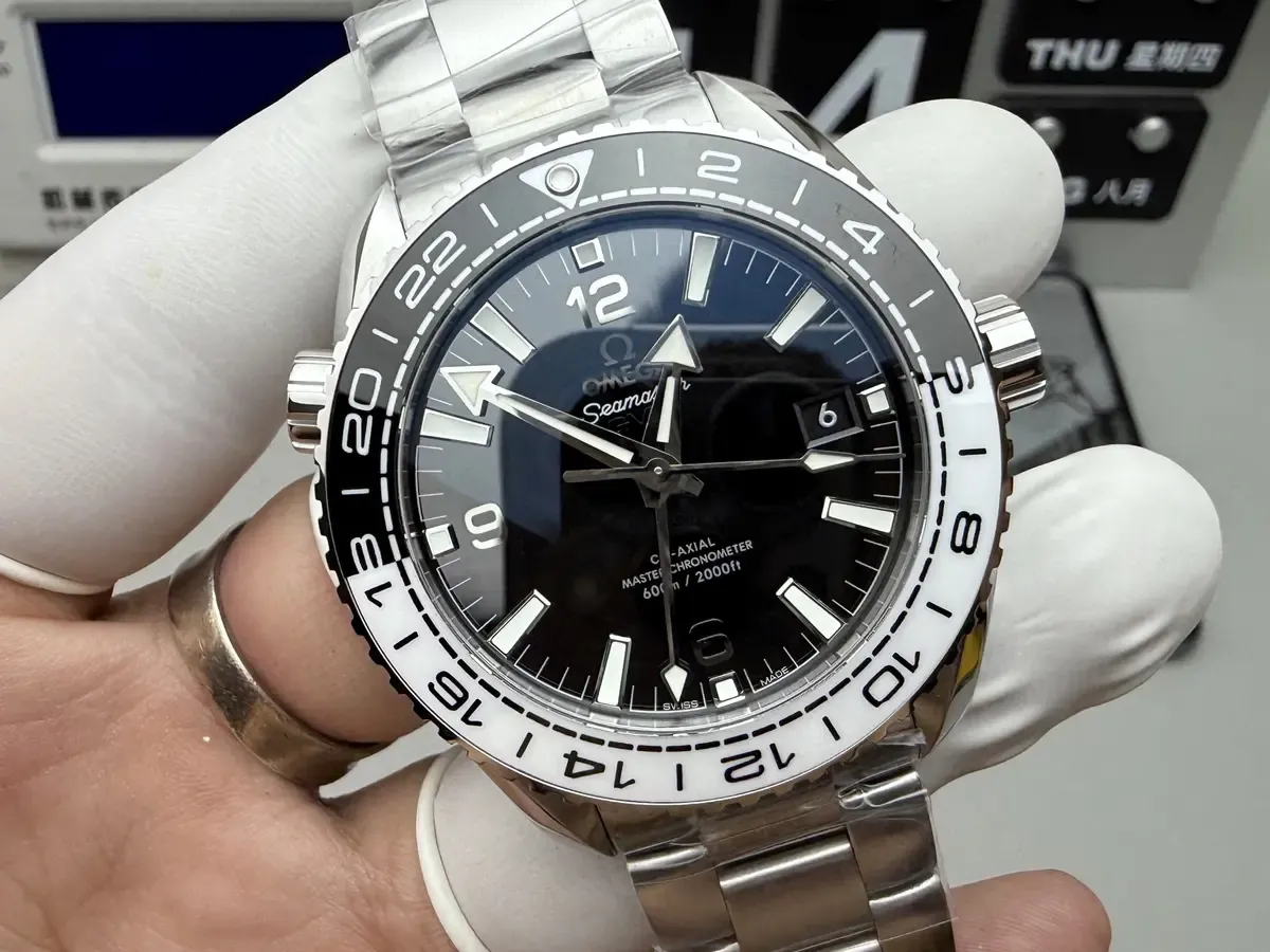 VS欧米茄海马600GMT太极圈，新手鉴别手册