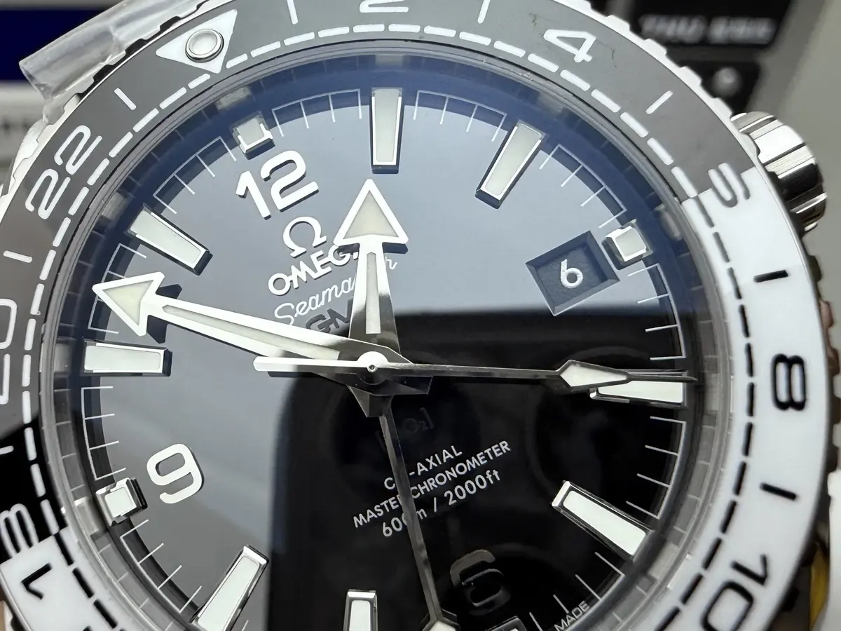 VS欧米茄海马600GMT太极圈，新手鉴别手册