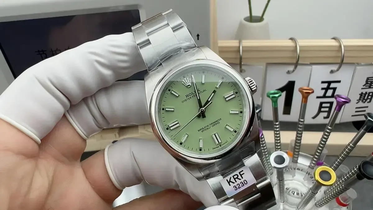 KRF厂劳力士恒动日志重磅来袭！36mm磨砂盘面独家解析