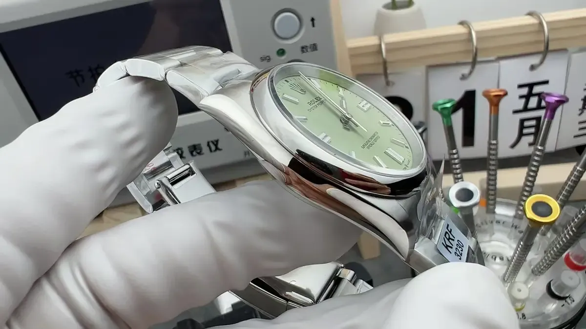 KRF厂劳力士恒动日志重磅来袭！36mm磨砂盘面独家解析