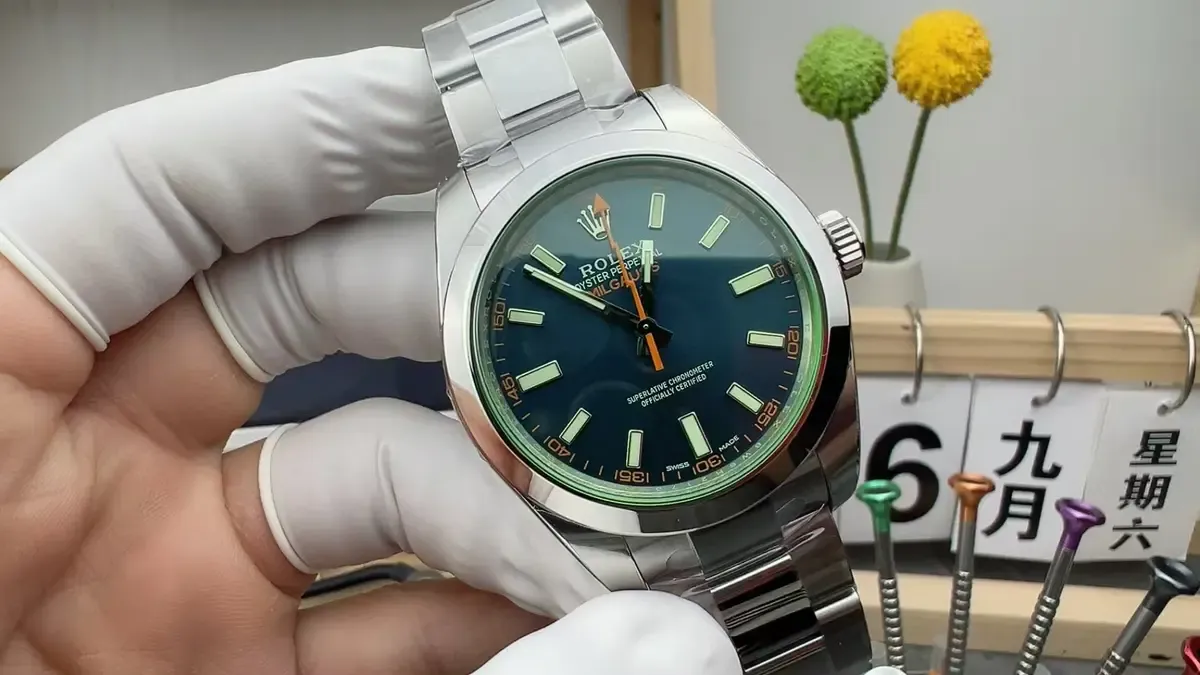 VS厂劳力士绿玻璃闪电针表带、圈口、机芯解析，值不值得买？