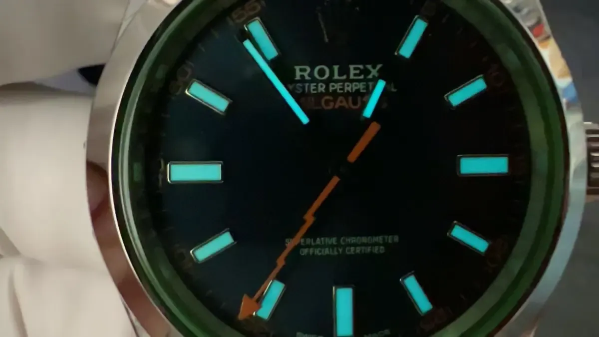 VS厂劳力士绿玻璃闪电针表带、圈口、机芯解析，值不值得买？