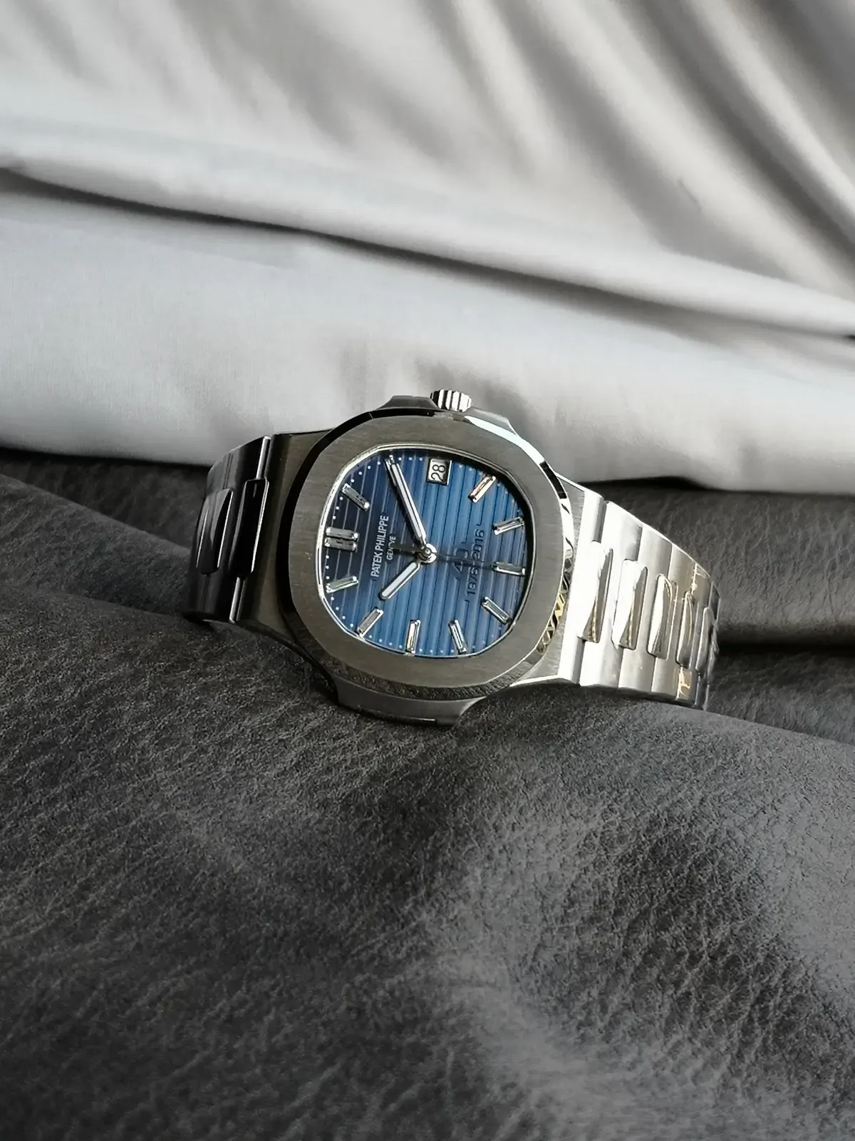 3K厂百达翡丽鹦鹉螺40周年版本对比正品，差距到底有多大？